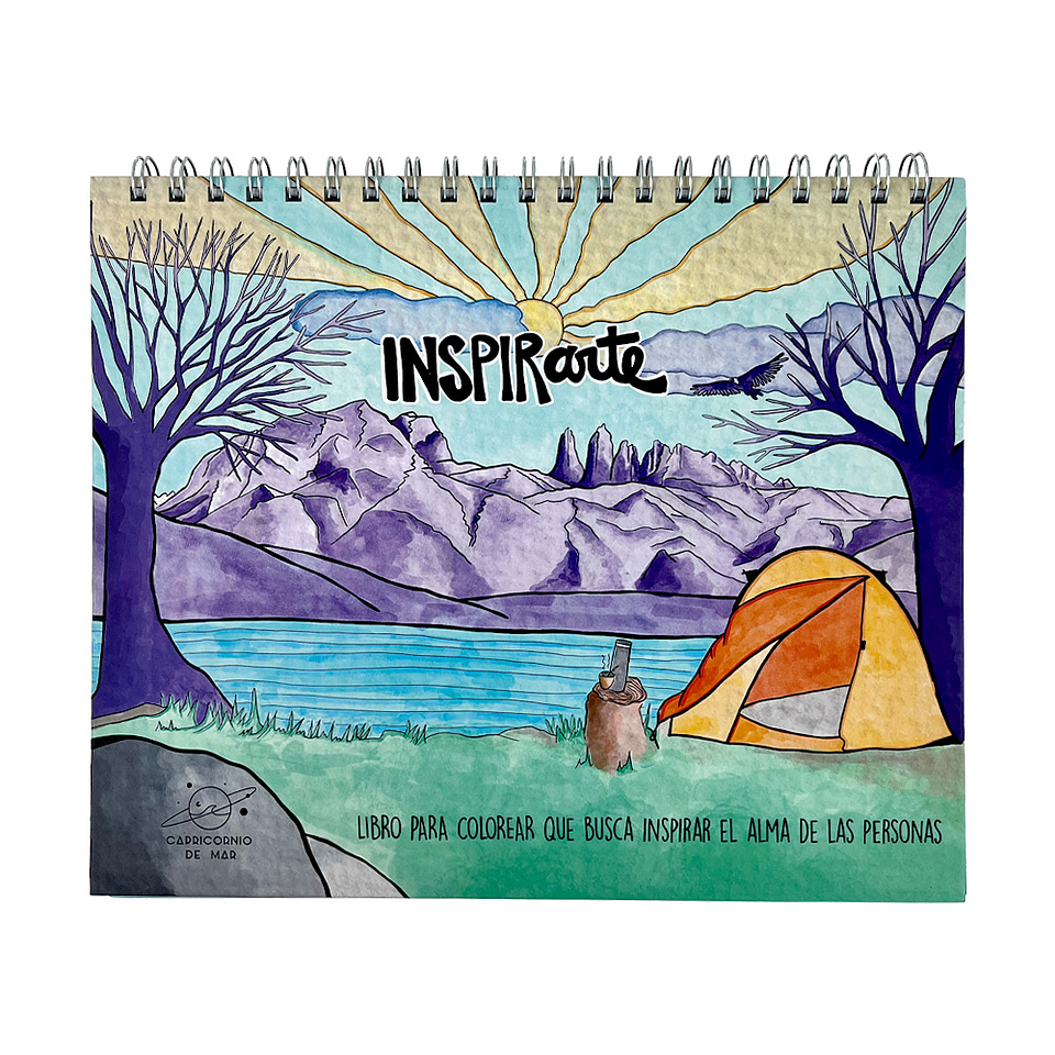 LIBRO PARA COLOREAR INSPIRARTE  1
