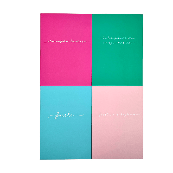 LIBRETAS SOFT TOUCH 14.8X21 PDQ 4 COLORES  7