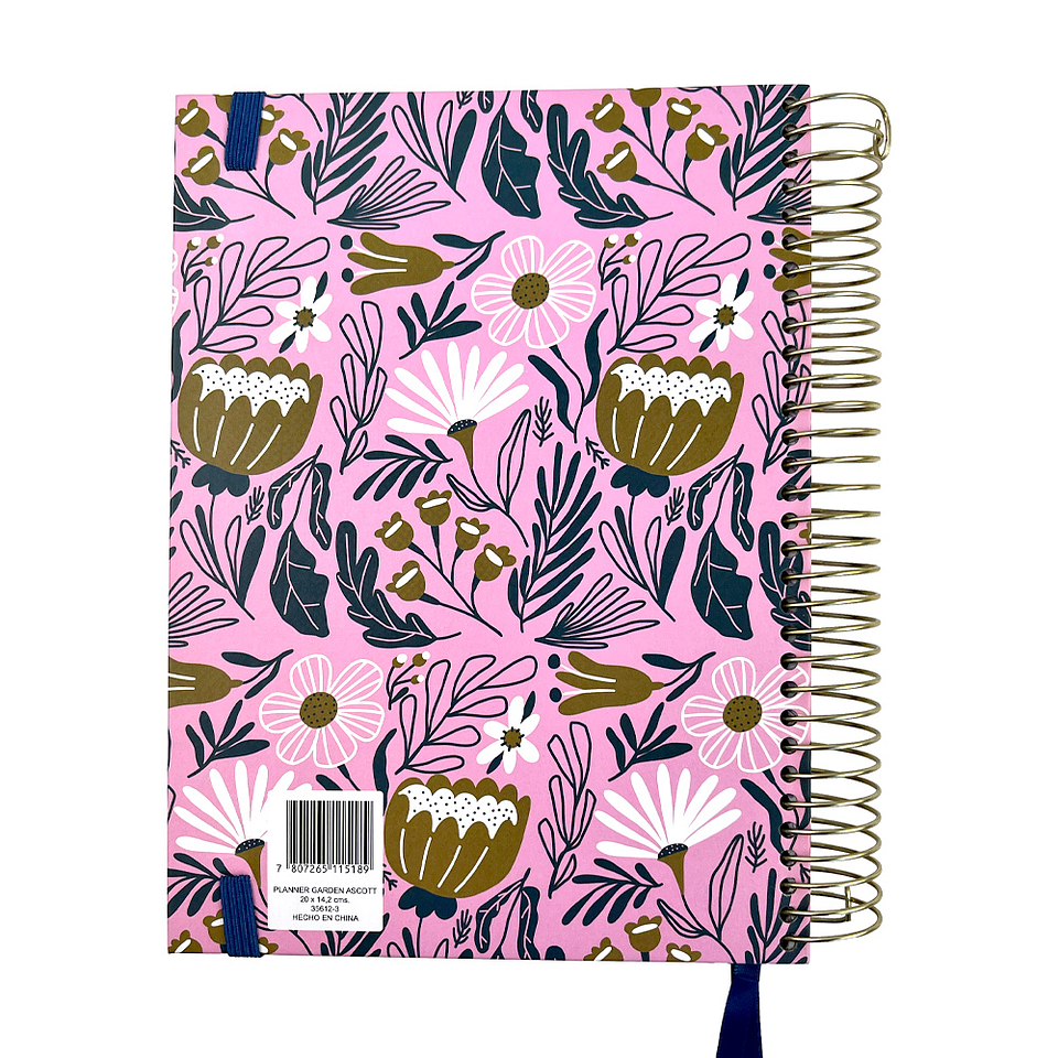 PLANNER ASCOTT GARDEN 20X14 CM  6