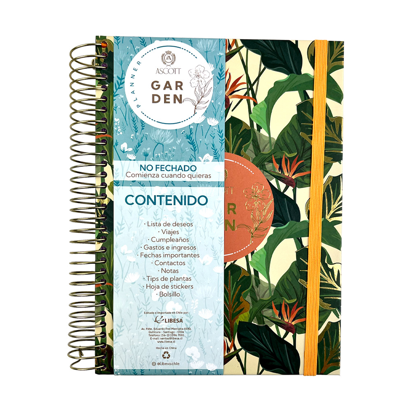 PLANNER ASCOTT GARDEN 20X14 CM  7