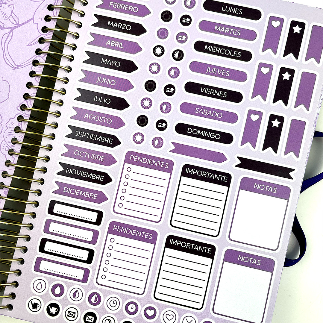 PLANNER ASCOTT GARDEN 20X14 CM  11