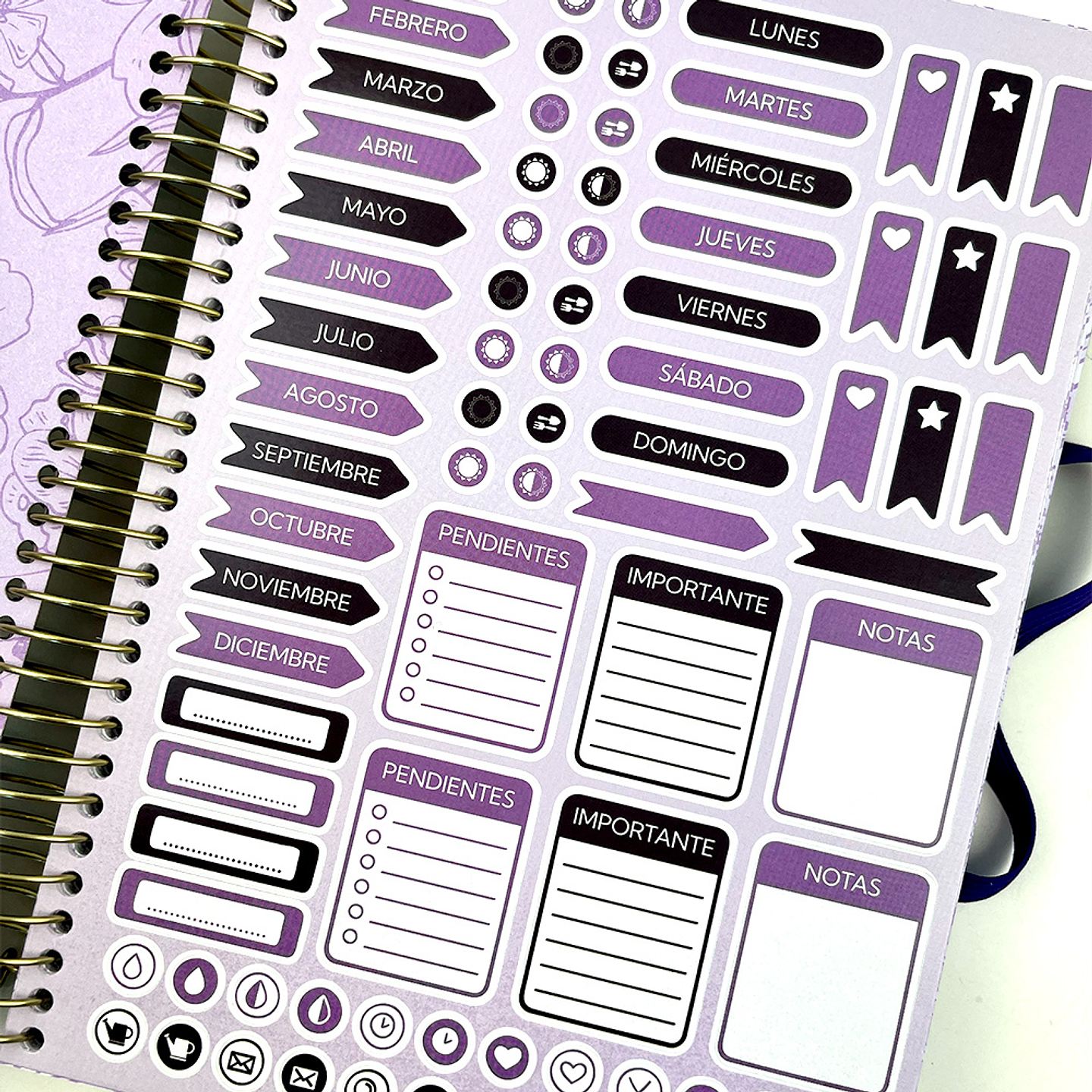 PLANNER ASCOTT GARDEN 20X14 CM  11