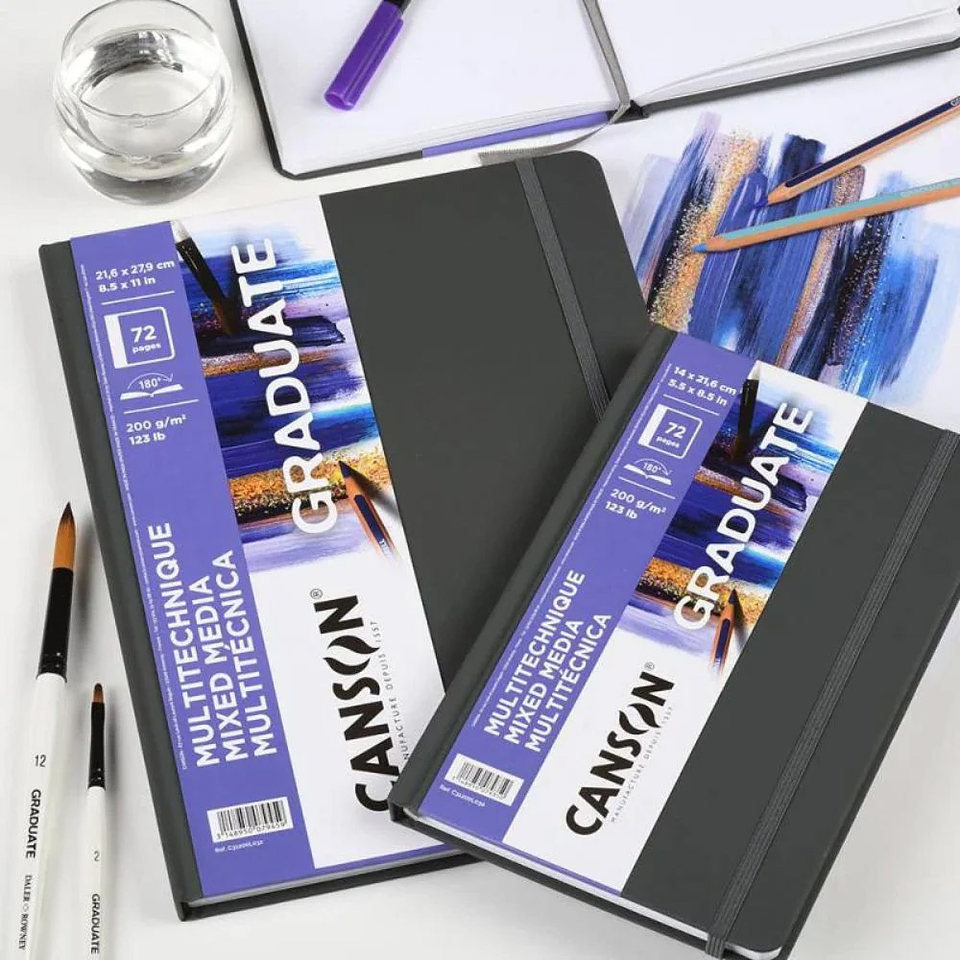 LIBRETA ART BOOK MIX MEDIA 21,6 X 27,9 CM 72 PÁGINAS  3