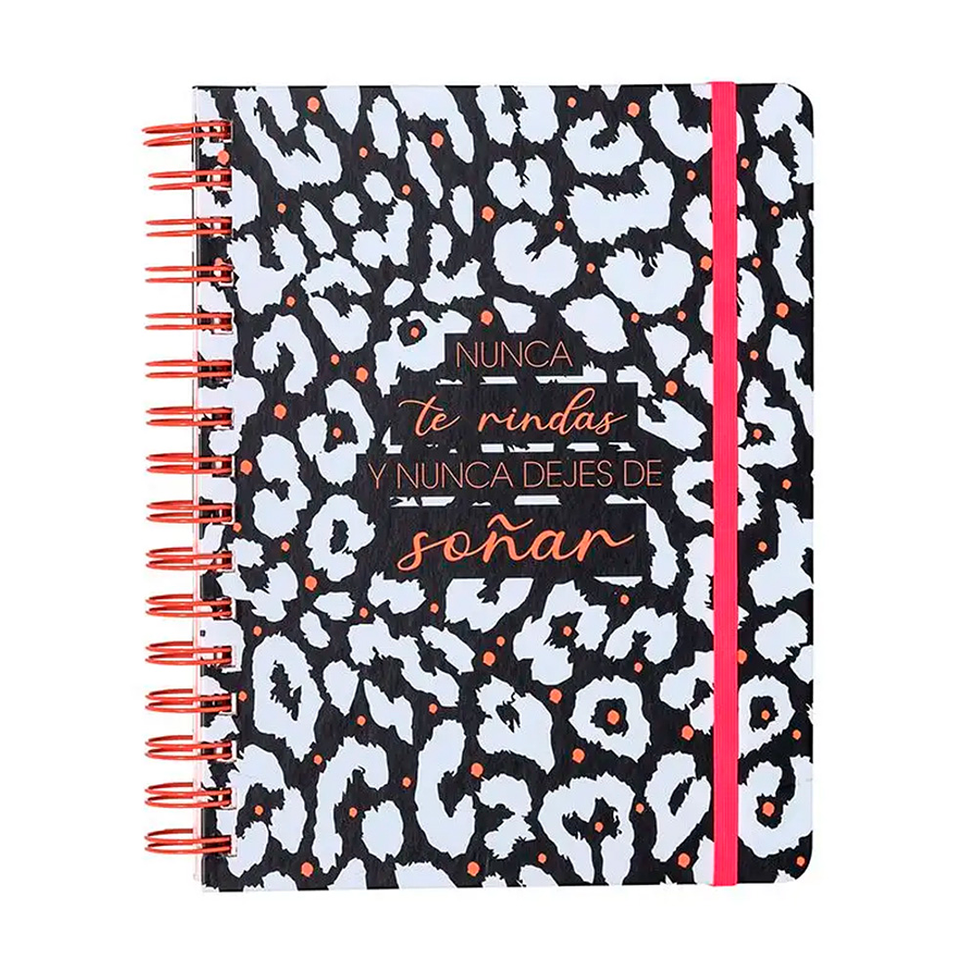 PLANNER 12 MESES 2025/ANIMAL PRINT 16X21CM  1