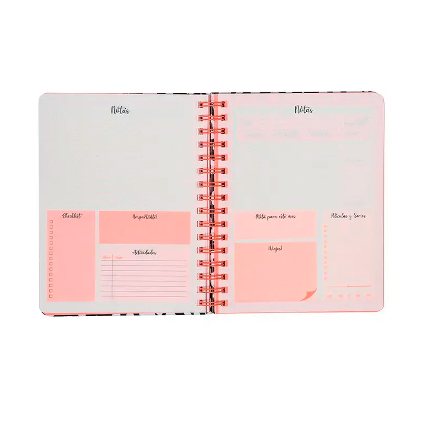 PLANNER 12 MESES 2025/ANIMAL PRINT 16X21CM  4