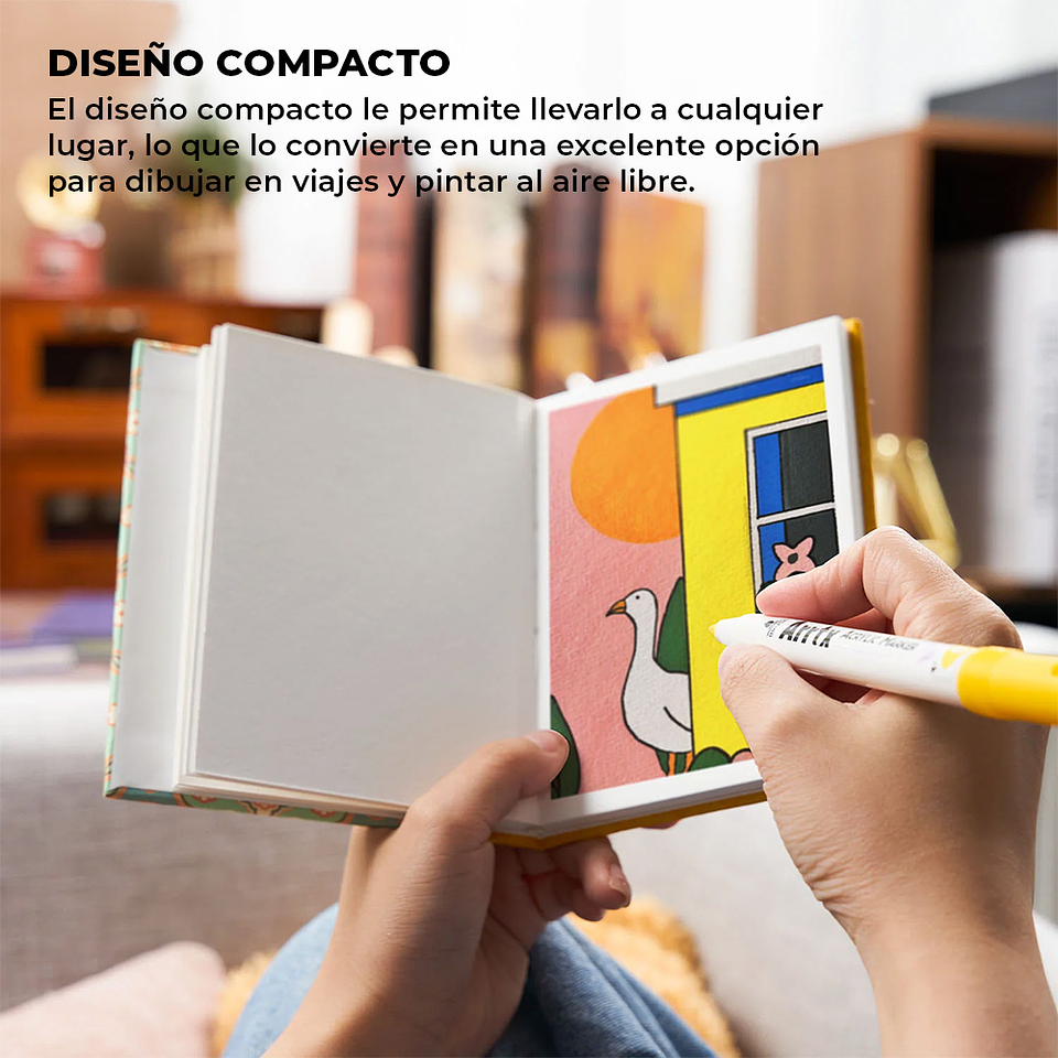 ARRTX CUADERNO DE BOCETOS PARA ACUARELA  5