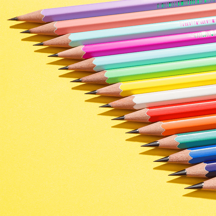 ARRTX 14 LÁPICES DE DIBUJO PROFESIONALES (4H - 8B) 6