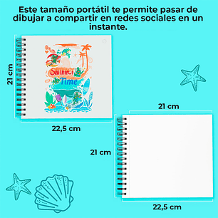 OHUHU BLOCK PARA MARCADORES CON ANILLADO EN ESPIRAL 