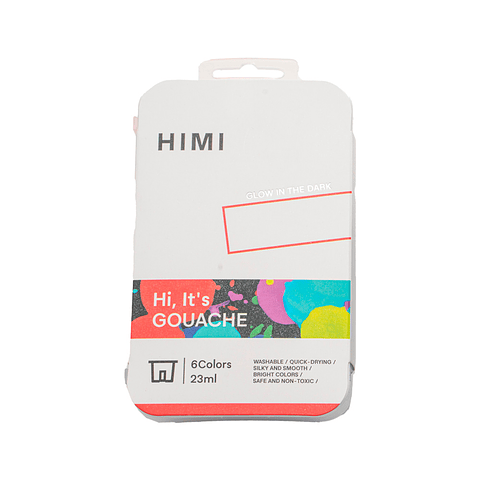 HIMI SET GOUACHE BRILLO EN LA OSCURIDAD 