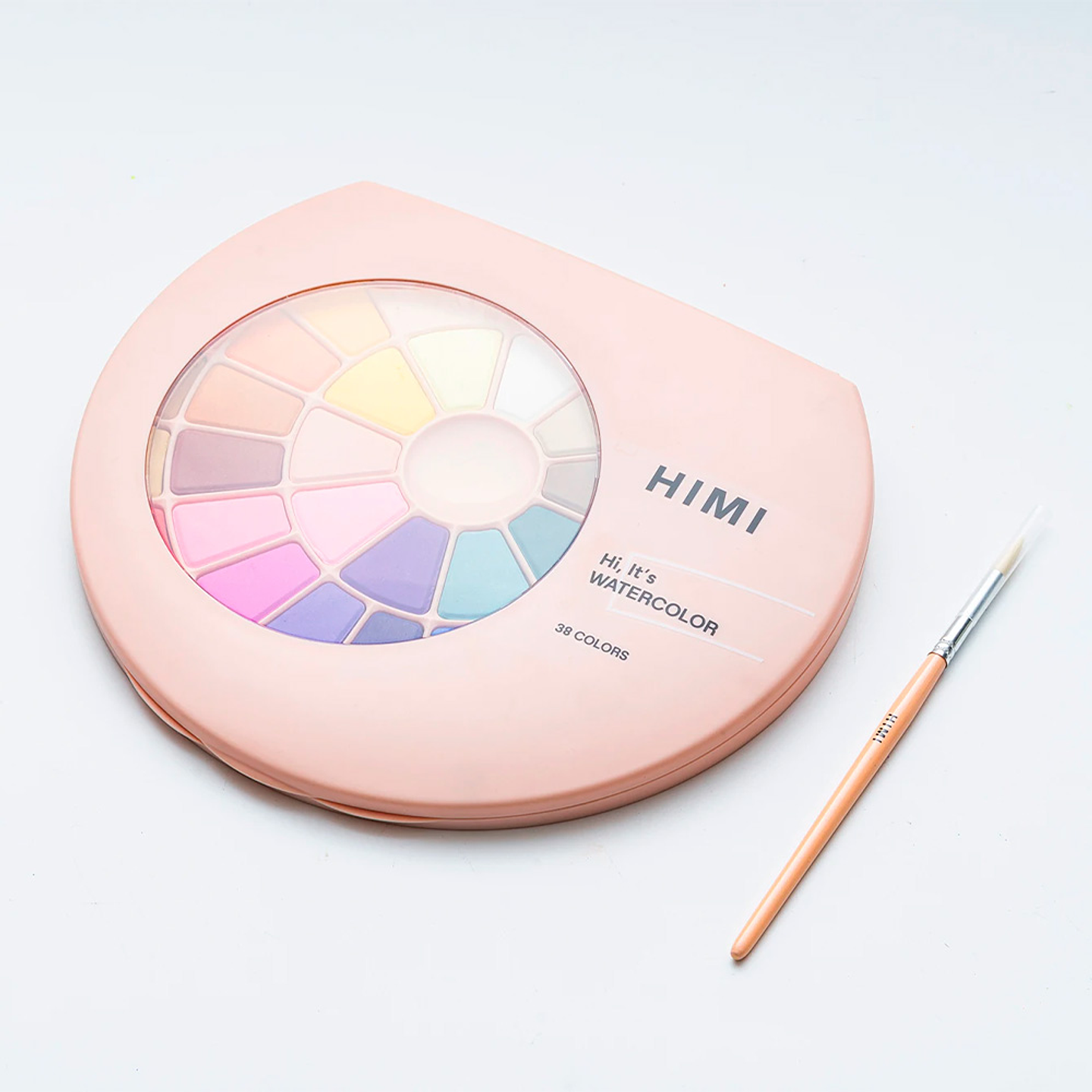 HIMI SET PINTURA SOLIDA 38 COLORES (ESTUCHE ROSADO) 3