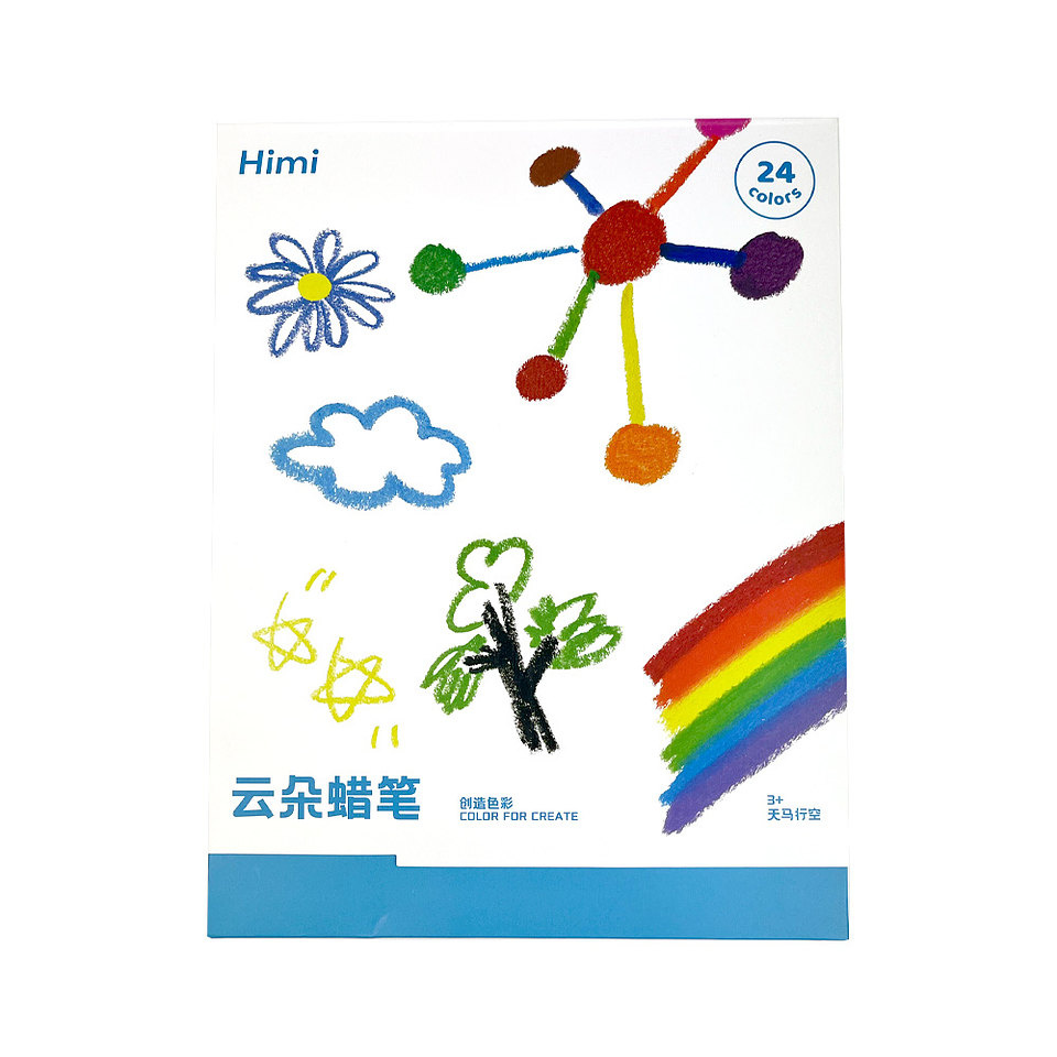 HIMI CRAYÓN DE NUBE 24 COLORES 2