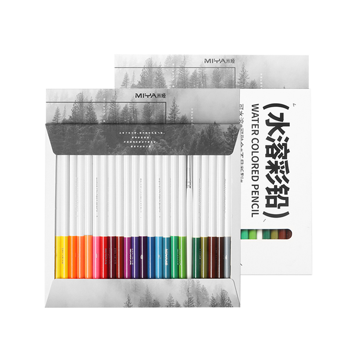 MIYA LÁPICES ACUARELABLES 24 COLORES 1