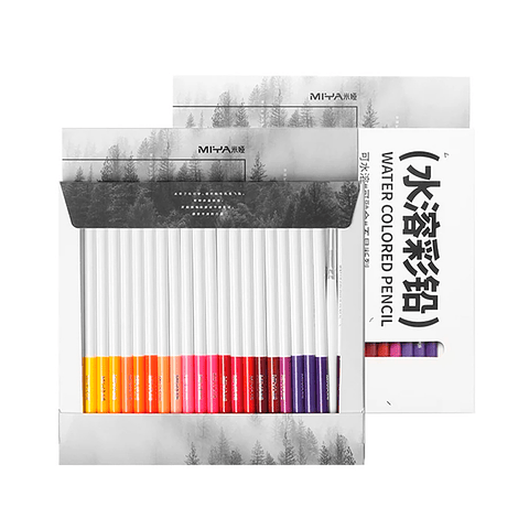 MIYA LÁPICES ACUARELABLES 48 COLORES