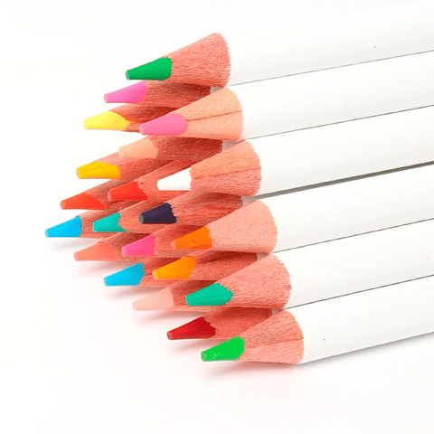 MIYA LÁPICES DE COLOR AL OLEO GEOMETRICOS 36 COLORES