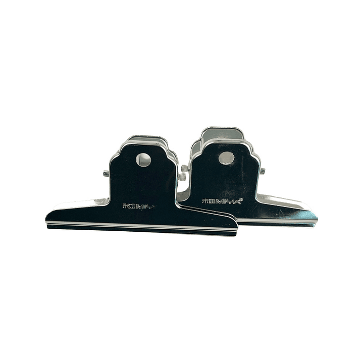 MIYA CLIP DE ACERO INOXIDABLE 10 CM 2 PIEZAS 2