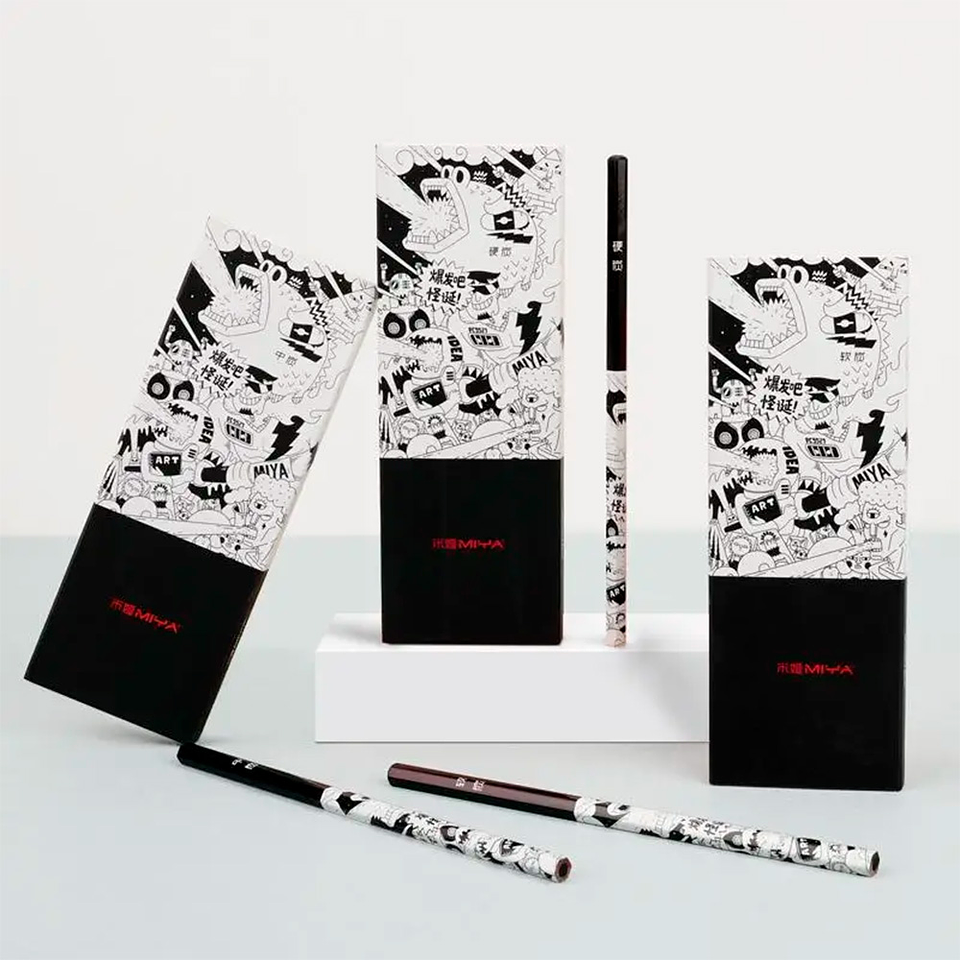 MIYA LÁPIZ GRAFITO HB  7