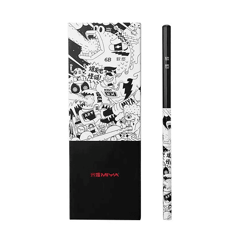 MIYA LÁPIZ GRAFITO 6B