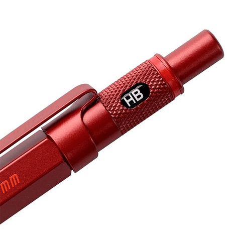 PORTAMINAS ROTRING 600 0.5MM ROJO