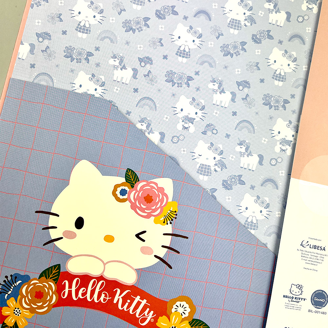 CUAD. PROARTE PREMIUM RECARGABLE HELLO KITTY 90 HOJAS 1