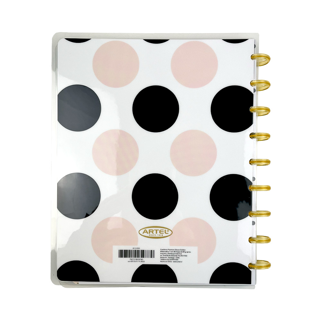 CUADERNO PREMIUM GOLDEN 6