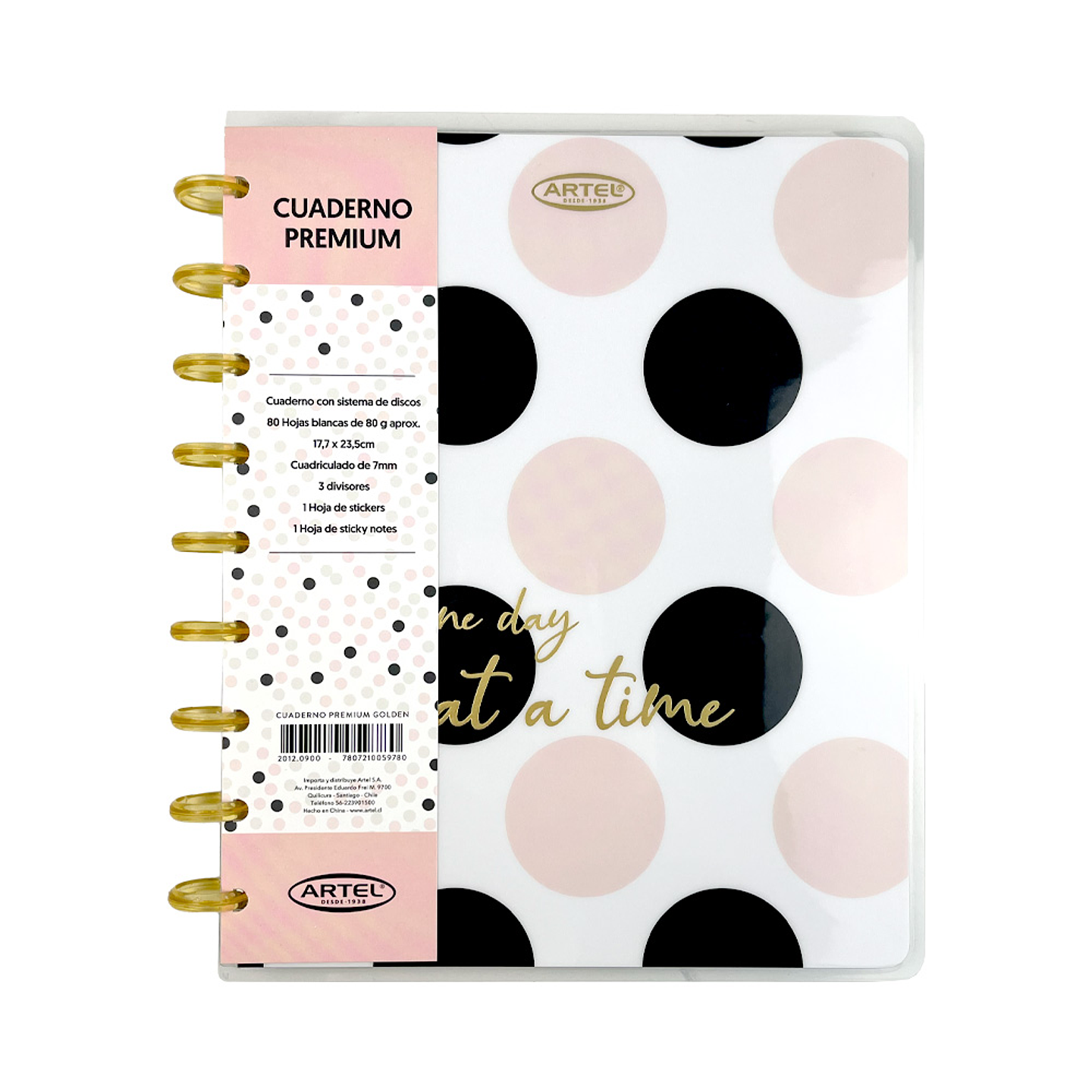 CUADERNO PREMIUM GOLDEN 2