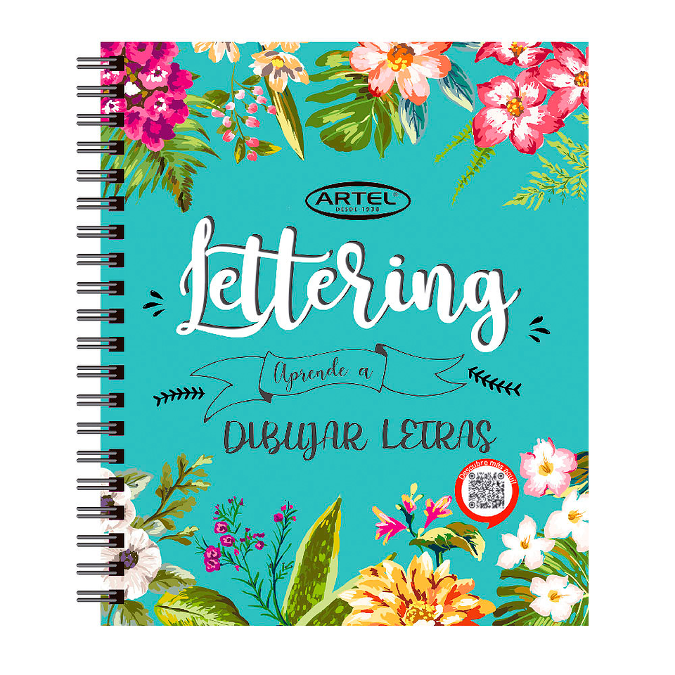 LIBRO LETTERING 21X25 CM 1