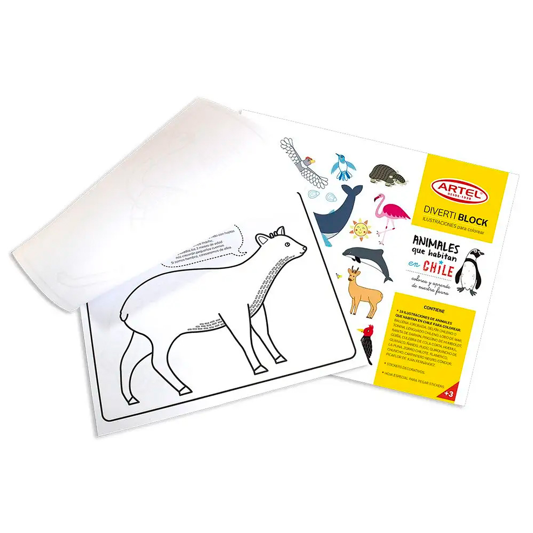 DIVERTI BLOCK ANIMALES CHILENOS 2