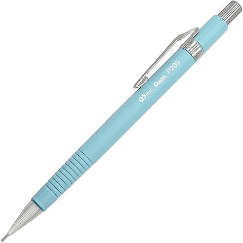 PORTAMINA PENTEL P205 0.5MM AZUL PASTEL