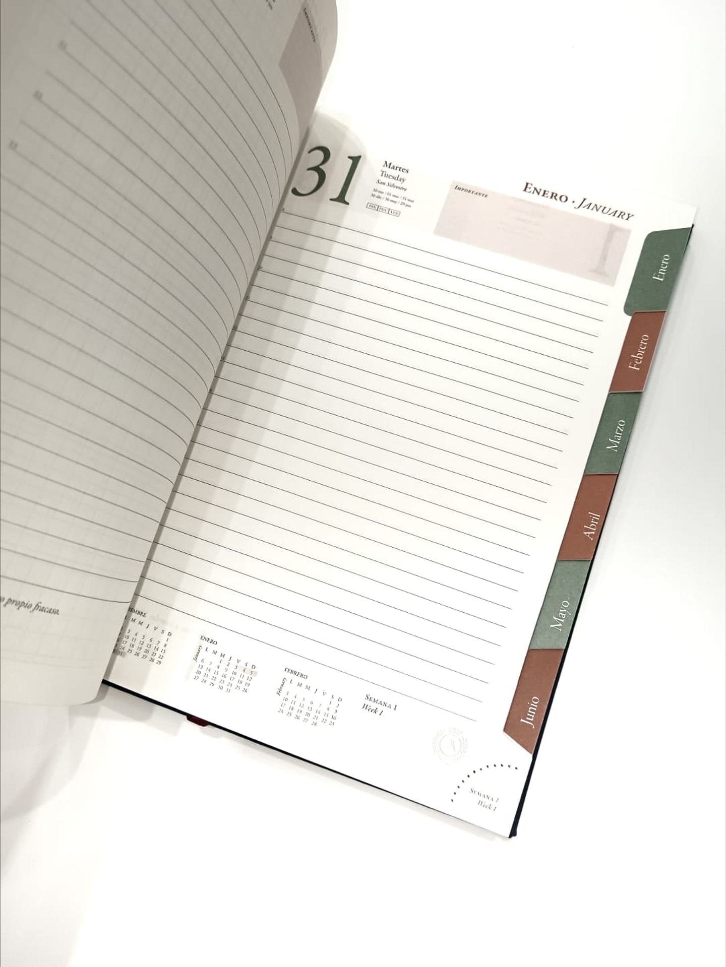 AGENDA ASCOTT PRESIDENTE CLÁSICA AZUL S/LOGO 2