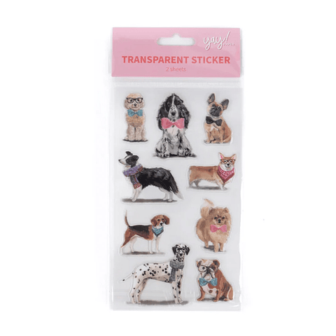 STICKERS 2 HOJAS PERROS 