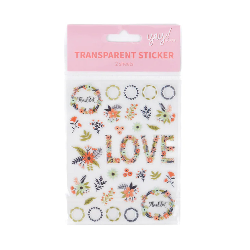 STICKERS 2 HOJAS LOVE  1