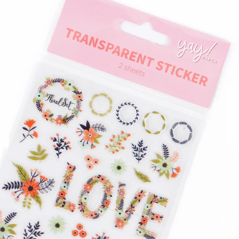 STICKERS 2 HOJAS LOVE  2