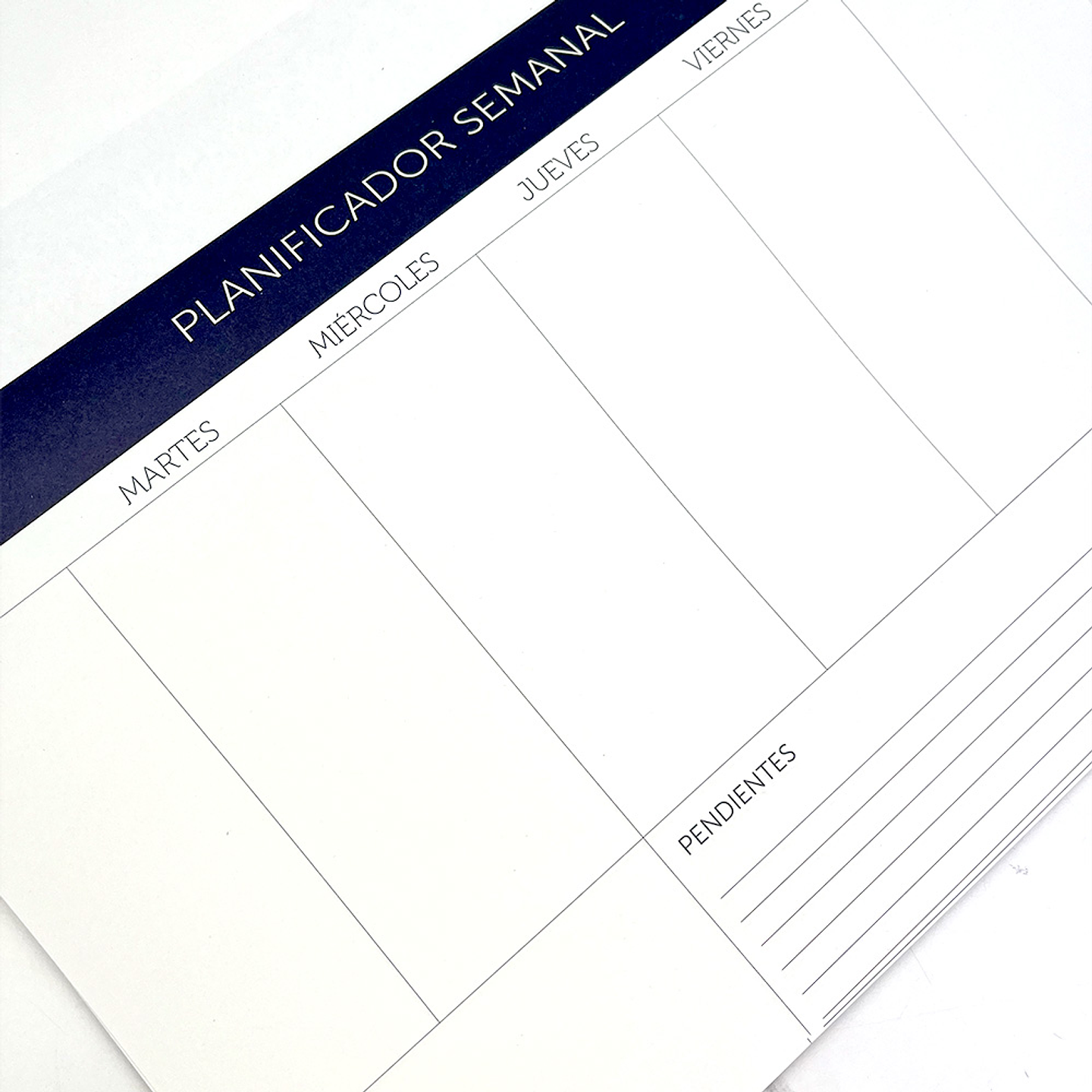 PLANIFICADOR SEMANAL AZUL  2