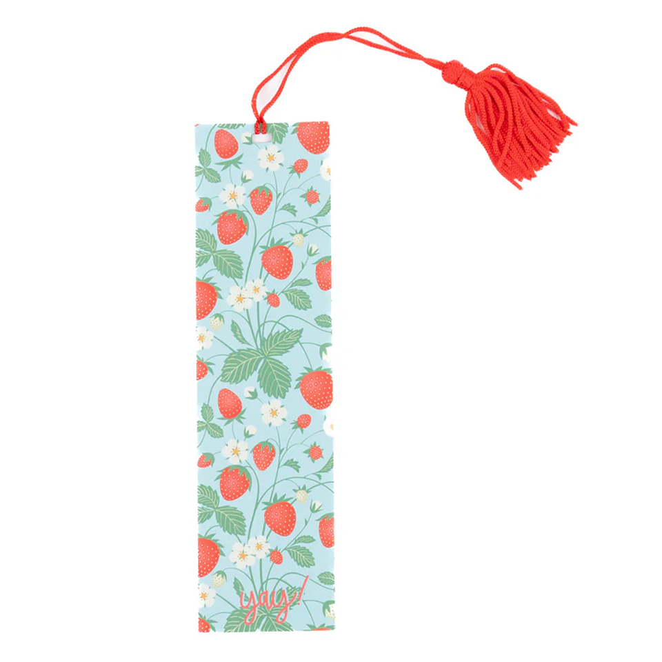 MARCAPÁGINAS FRUTILLAS  1