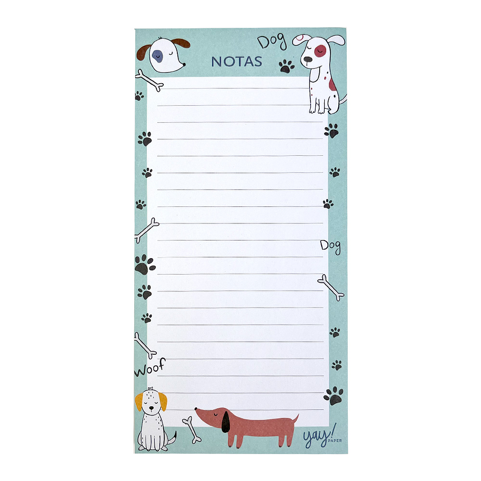 BLOCK MAGNÉTICOS LISTA PERRO  1