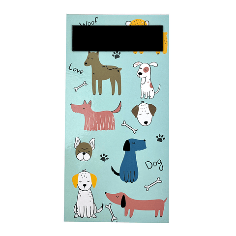 BLOCK MAGNÉTICOS LISTA PERRO 