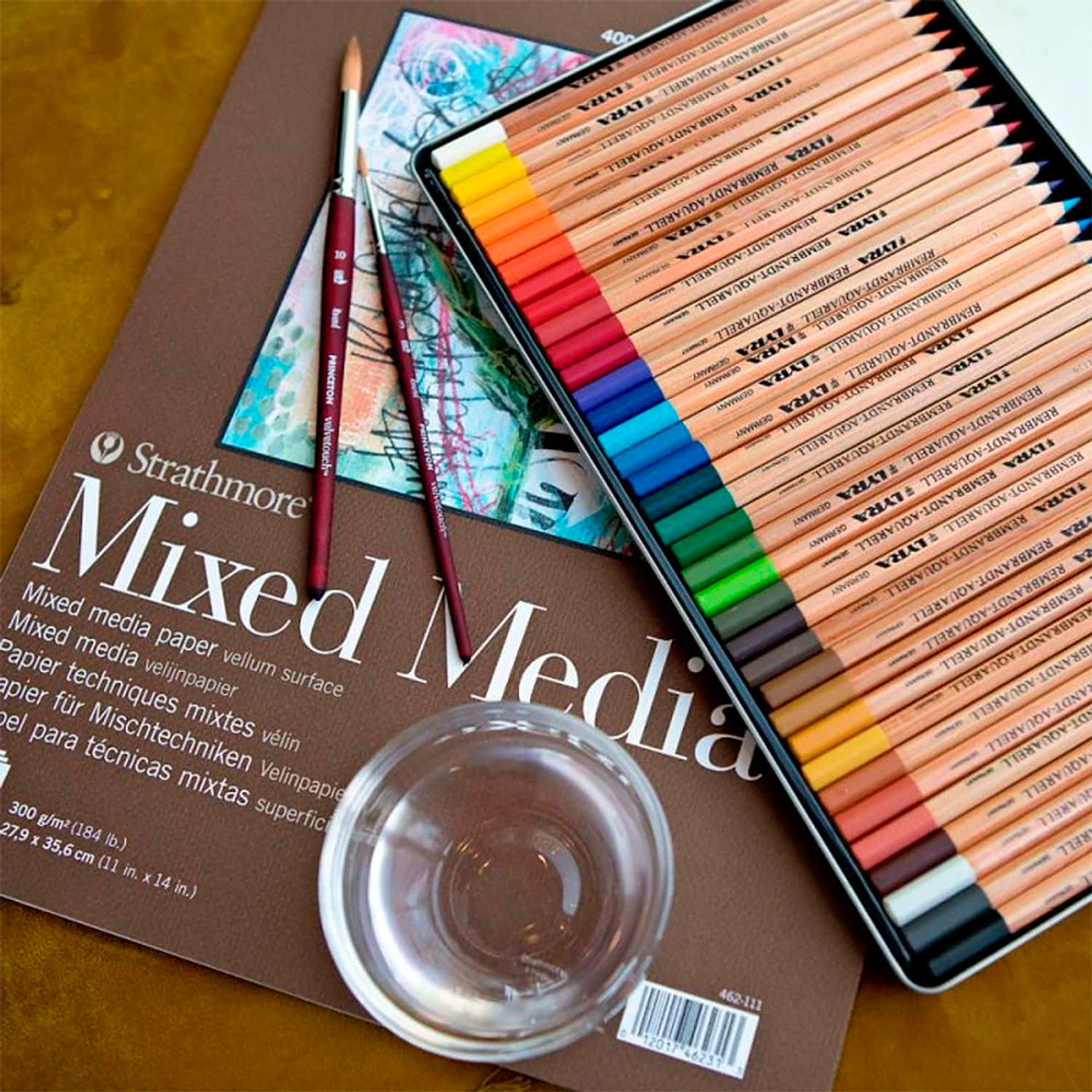 BLOCK PARA TÉCNICAS MIXTAS STRATHMORE 300 G/M2 1