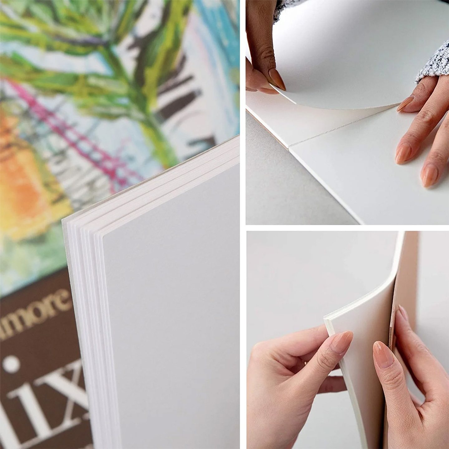 BLOCK PARA TÉCNICAS MIXTAS STRATHMORE 300 G/M2 4