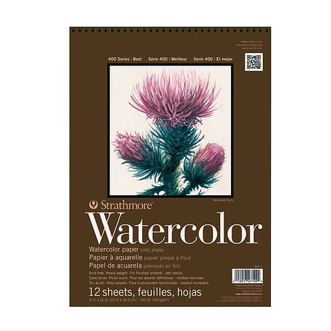 BLOCK PARA ACUARELA WATERCOLOUR STRATHMORE 300 G/M2