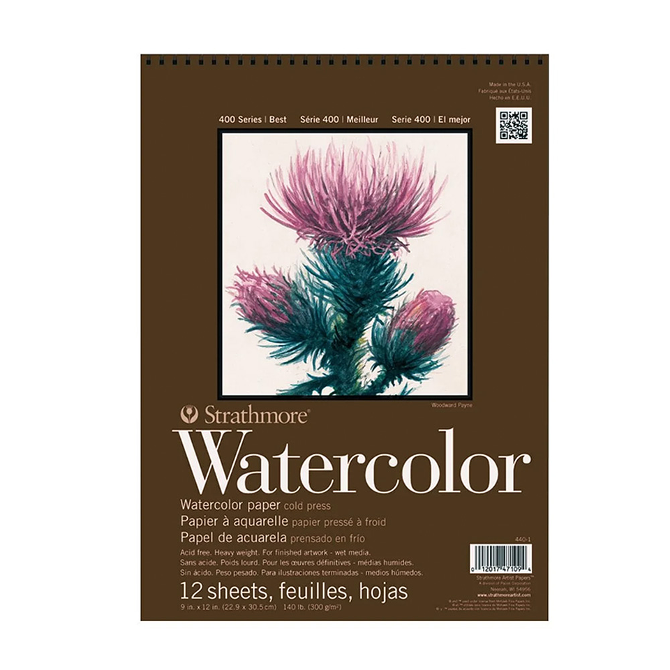 BLOCK PARA ACUARELA WATERCOLOUR STRATHMORE 300 G/M2 2