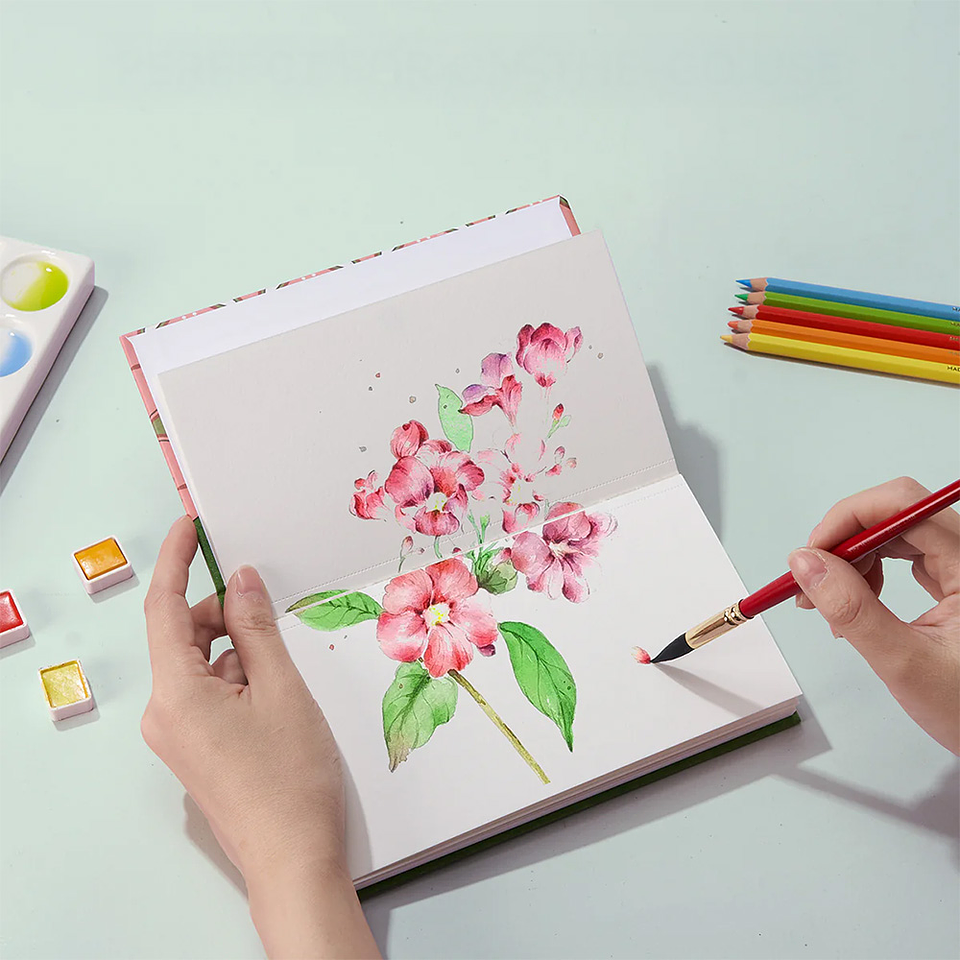 ARRTX CUADERNO PARA ACUARELA 24 PAGINAS 300 GRS  1