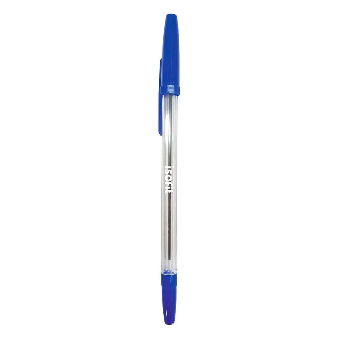 BOLÍGRAFO ISOFIT PUNTA MEDIA 1.0MM AZUL 3UNI 1