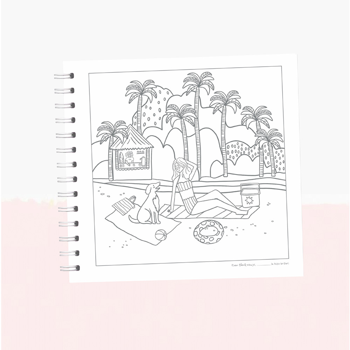 COLORING BOOK HELLO SUMMER 4
