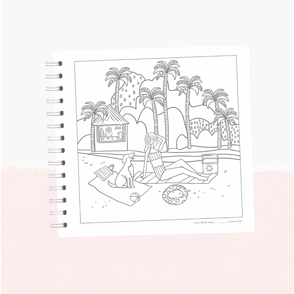 COLORING BOOK HELLO SUMMER 4