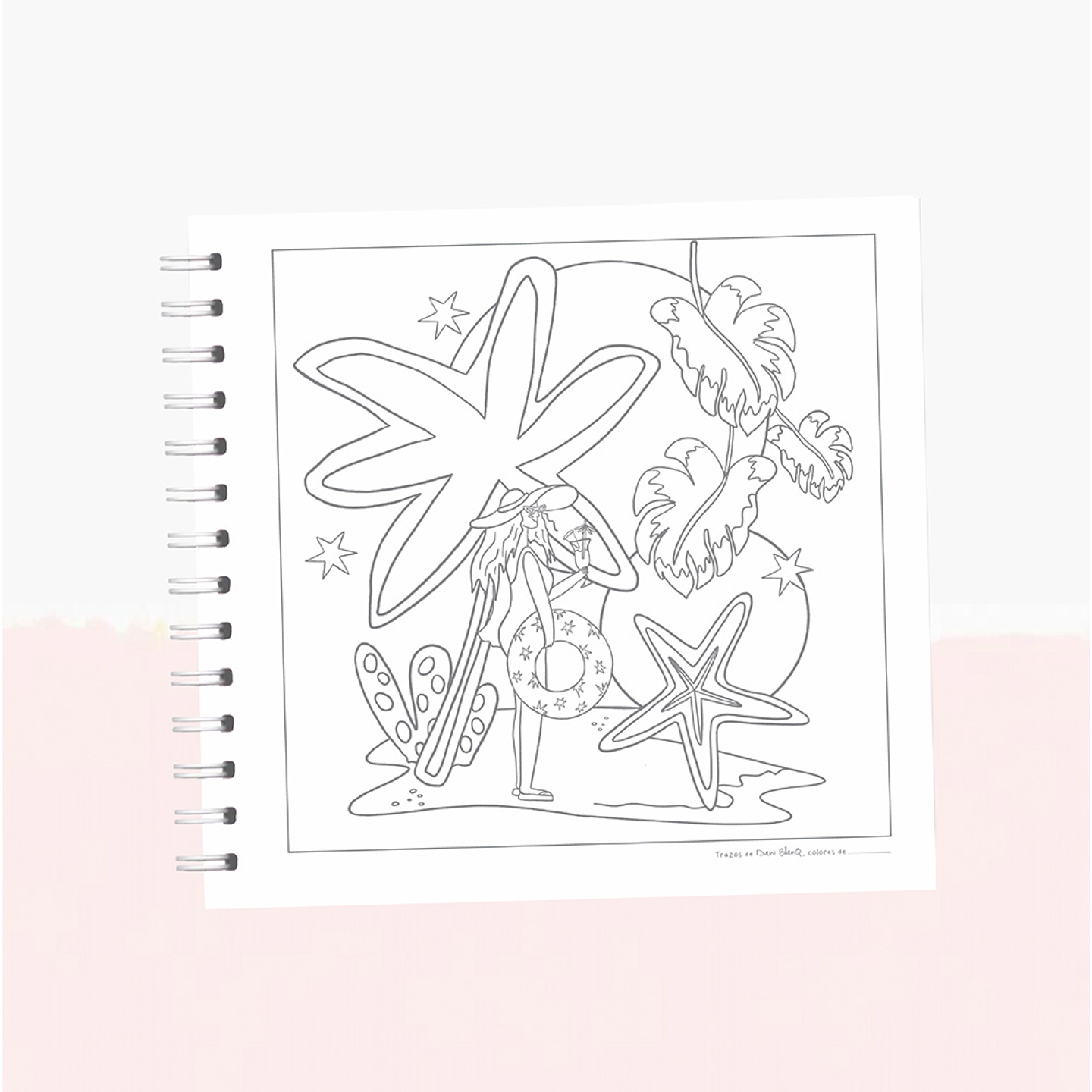 COLORING BOOK HELLO SUMMER 5