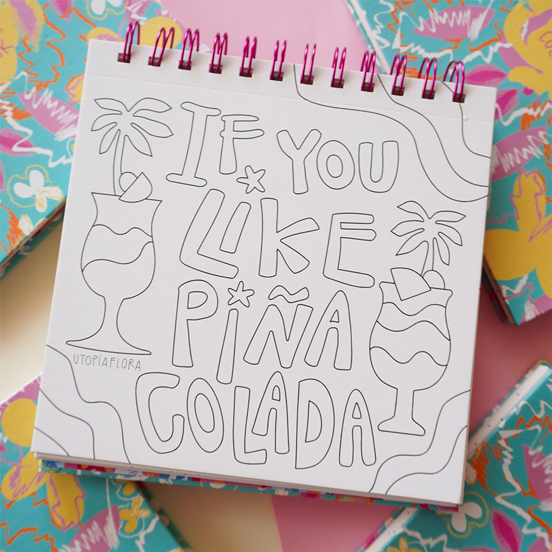 PIÑA COLORING BOOK 4