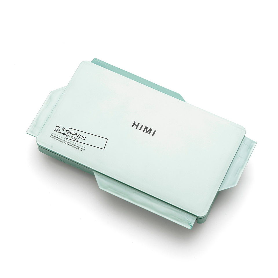 Himi Set Pintura Acrílica Twin Cup 12 ml 36 Colores 2