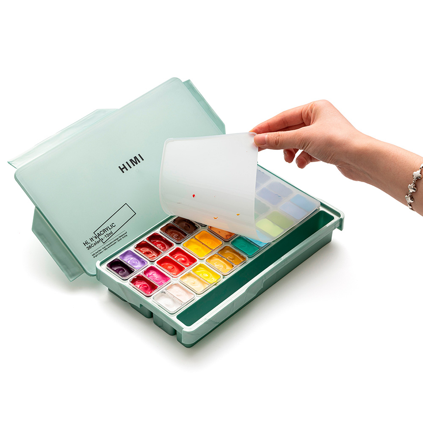 Himi Set Pintura Acrílica Twin Cup 12 ml 36 Colores 5