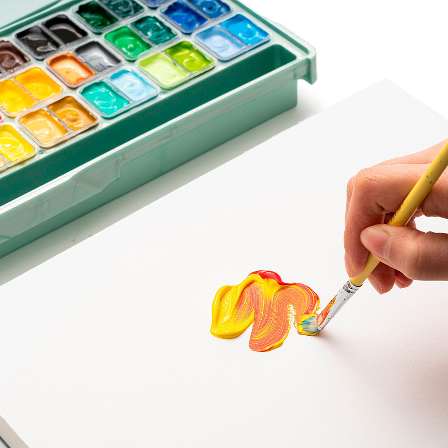 Himi Set Pintura Acrílica Twin Cup 12 ml 36 Colores 8