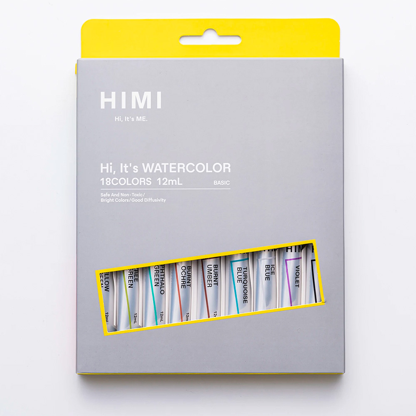 HIMI Set Tubos de Acuarela 12 ml 18 Colores 2